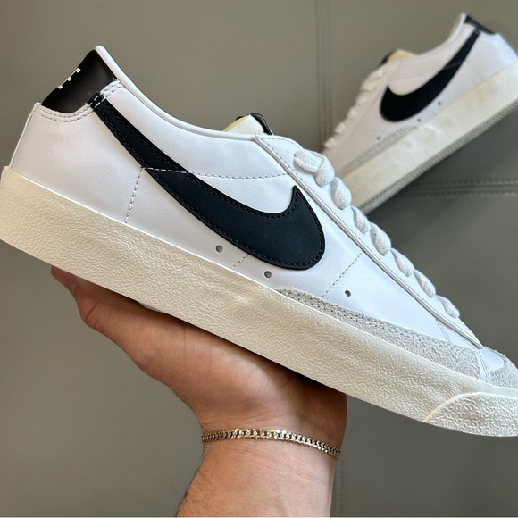 Nike Shoes - NEW NIKE BLAZER LOW BLACK WHITE